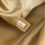 Chanel Beige Quilted Leather Tote 2009