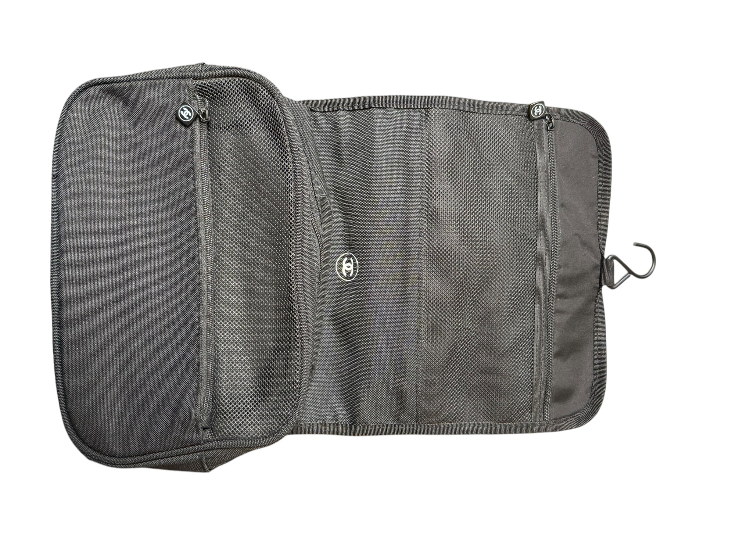 Chanel Beauty Line Black Travel Toiletry Pouch