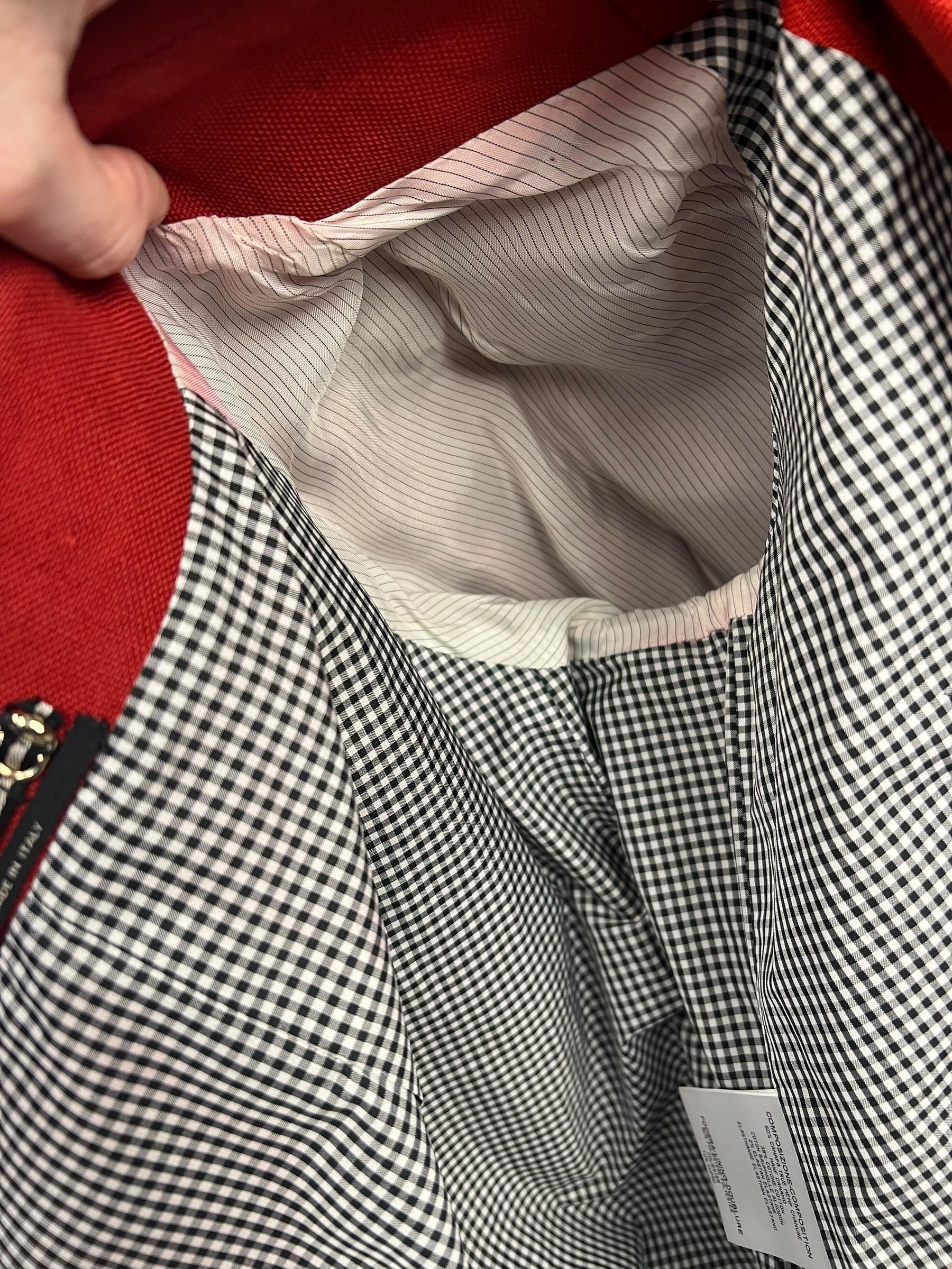 Gucci Vintage Red Trench Coat