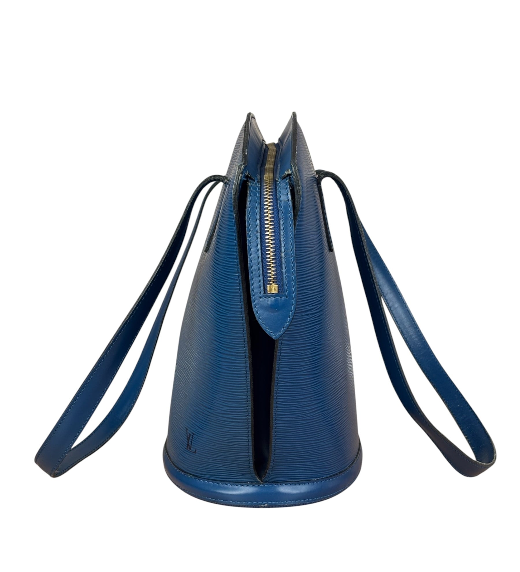 Louis Vuitton Blue Epi Saint Jacques GM Shoulder Bag