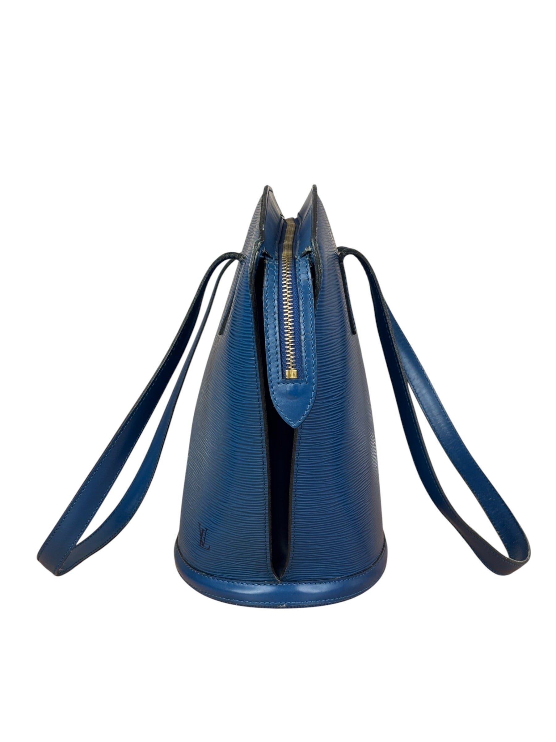 Louis Vuitton Blue Epi Saint Jacques GM Shoulder Bag