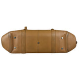 Loewe Brown Leather Senda Top Handle Bag