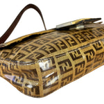 Fendi FF PVC Coated Canvas Baguette