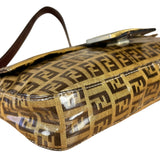 Fendi FF PVC Coated Canvas Baguette