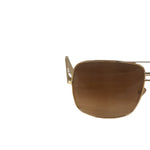 Celine Gold Tone Square Aviator Sunglasses CL41808/S