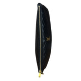 YSL Black Quilted Leather Cassandre Matelasse Pouch