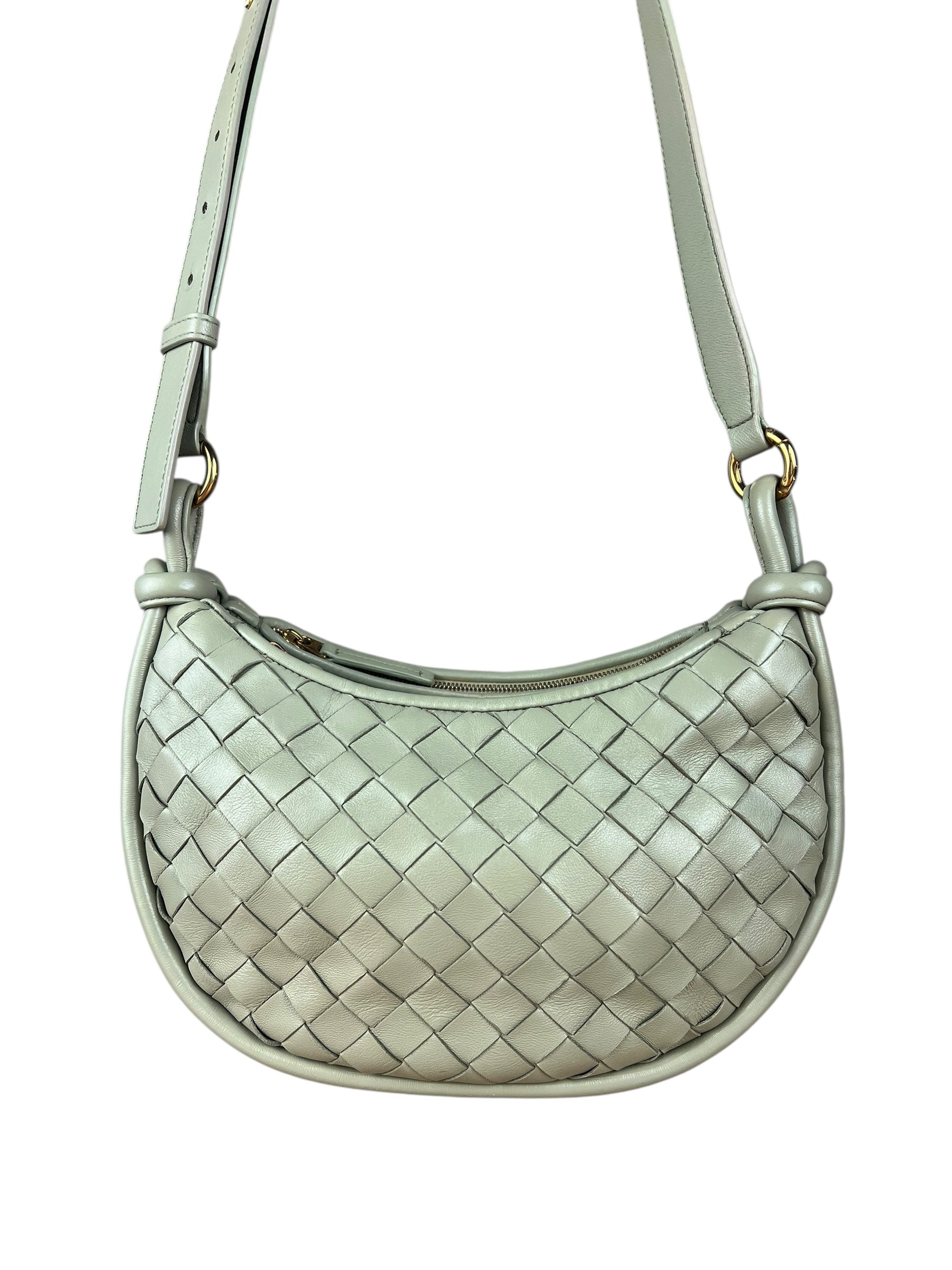 Bottega Veneta Intercciato Gemilli Shoulder Bag