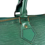 Louis Vuitton Vintage Green Epi Speedy 35