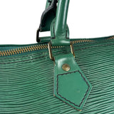 Louis Vuitton Vintage Green Epi Speedy 35