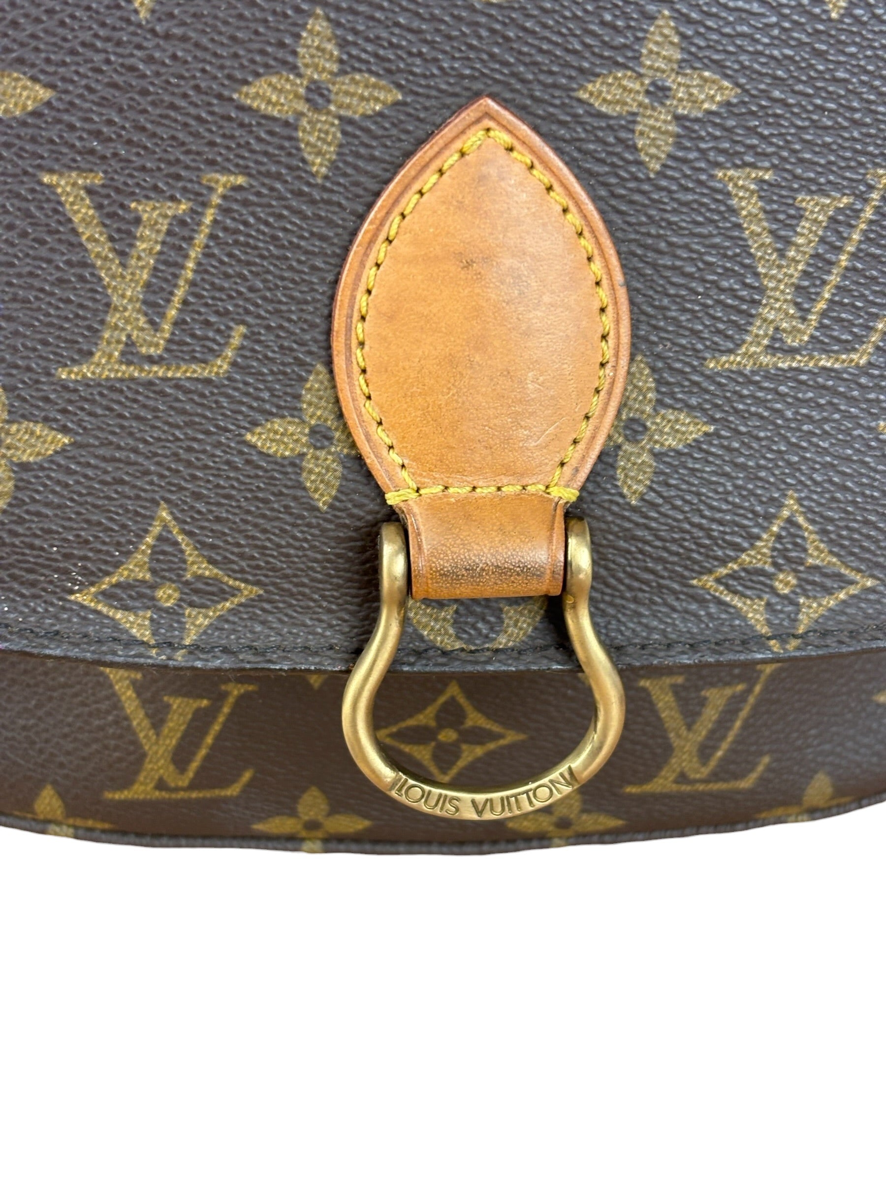 Louis Vuitton Vintage Canvas Monogram Saint Cloud Bag PM