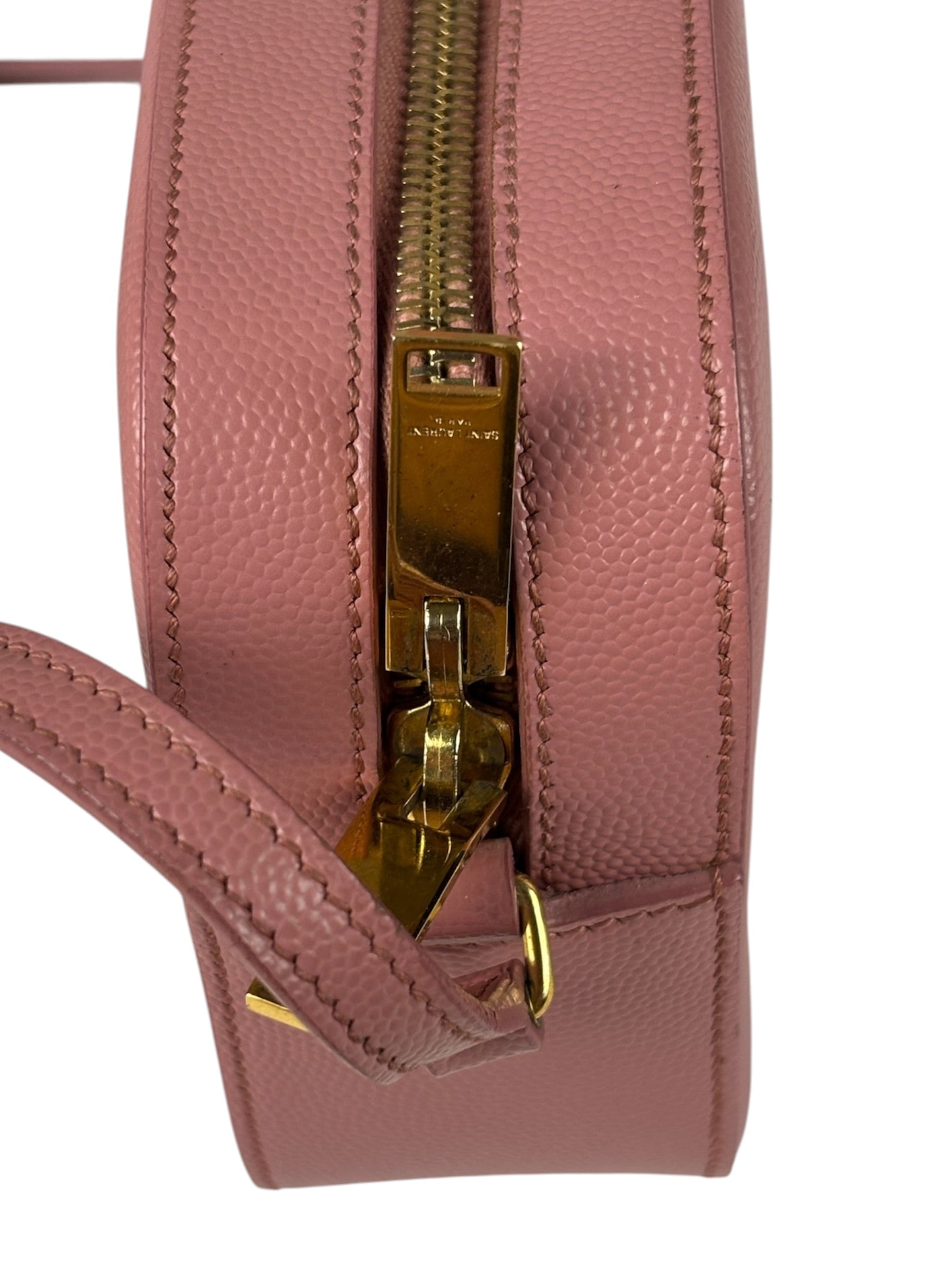 Saint Laurent Pink Leather Camera bag
