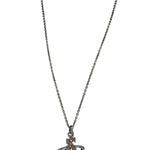 Vivienne Westwood Bas Relief Two-Tone Pendant Necklace