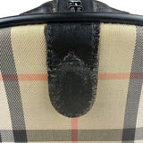 Burberry Vintage Haymarket House Small Boston Bag