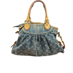 Louis Vuitton Blue Denim Monogram Neo Cabby Two-Way Bag MM
