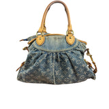 Louis Vuitton Blue Denim Monogram Neo Cabby Two-Way Bag MM