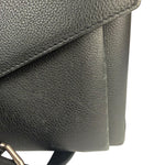 Louis Vuitton Black Pebbled Leather Taurillon Lockme Two-Way Bag
