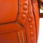 Gucci Orange Leather Snaffle Shoulder Bag