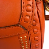 Gucci Orange Leather Snaffle Shoulder Bag