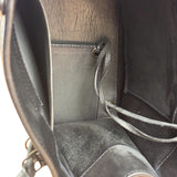 Balenciaga Black Leather Papier A4 Tote Bag