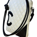 Chanel Vintage Leather Cambon Ligne Crossbody/Shoulder Bag-2008