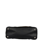 Coach Vintage Black Peyton Leather Jordan Double Zip Shoulder Bag