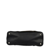 Coach Vintage Black Peyton Leather Jordan Double Zip Shoulder Bag