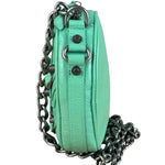 Balenciaga Green Le Cagole Heart Mini Bag
