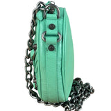 Balenciaga Green Le Cagole Heart Mini Bag