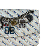Balenciaga Calfskin Leather Souvenir Charm Bag w/ Dust Bag