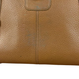 Loewe Brown Leather Senda Top Handle Bag
