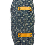 Louis Vuitton Denim/Leather Trim Monogram Neo Cabby Handbag
