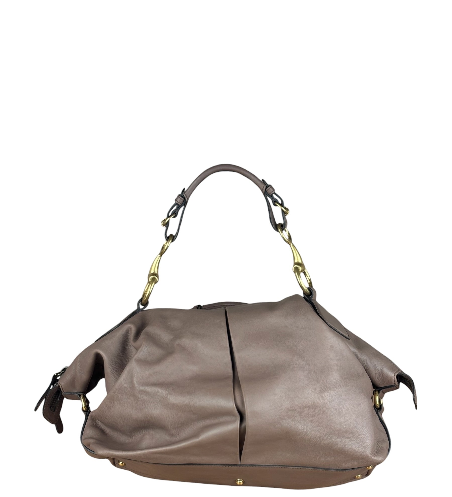 Gucci Dusty Rose Leather Charlotte Shoulder Bag