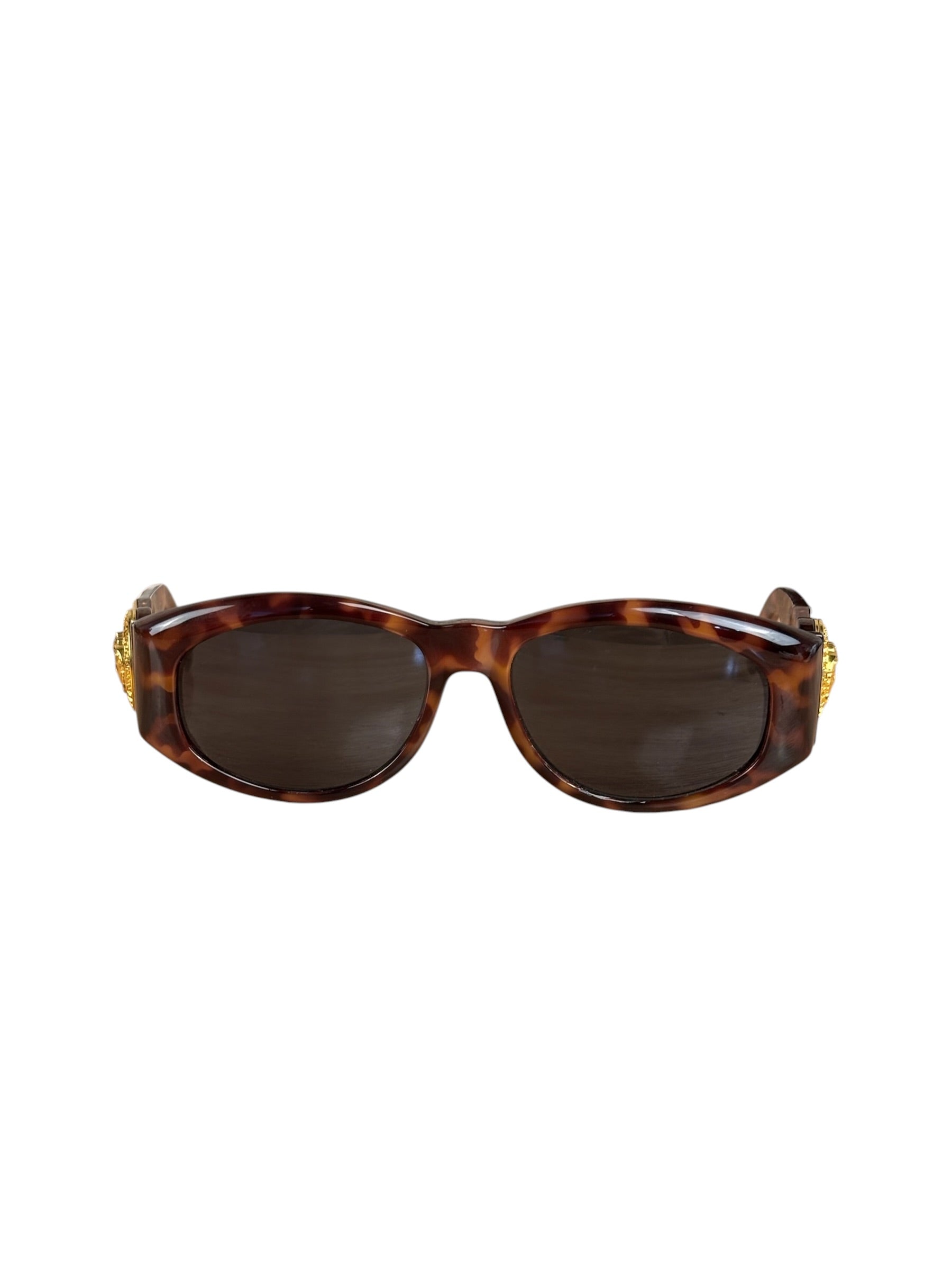Versace Tortoise Medusa Sunglasses