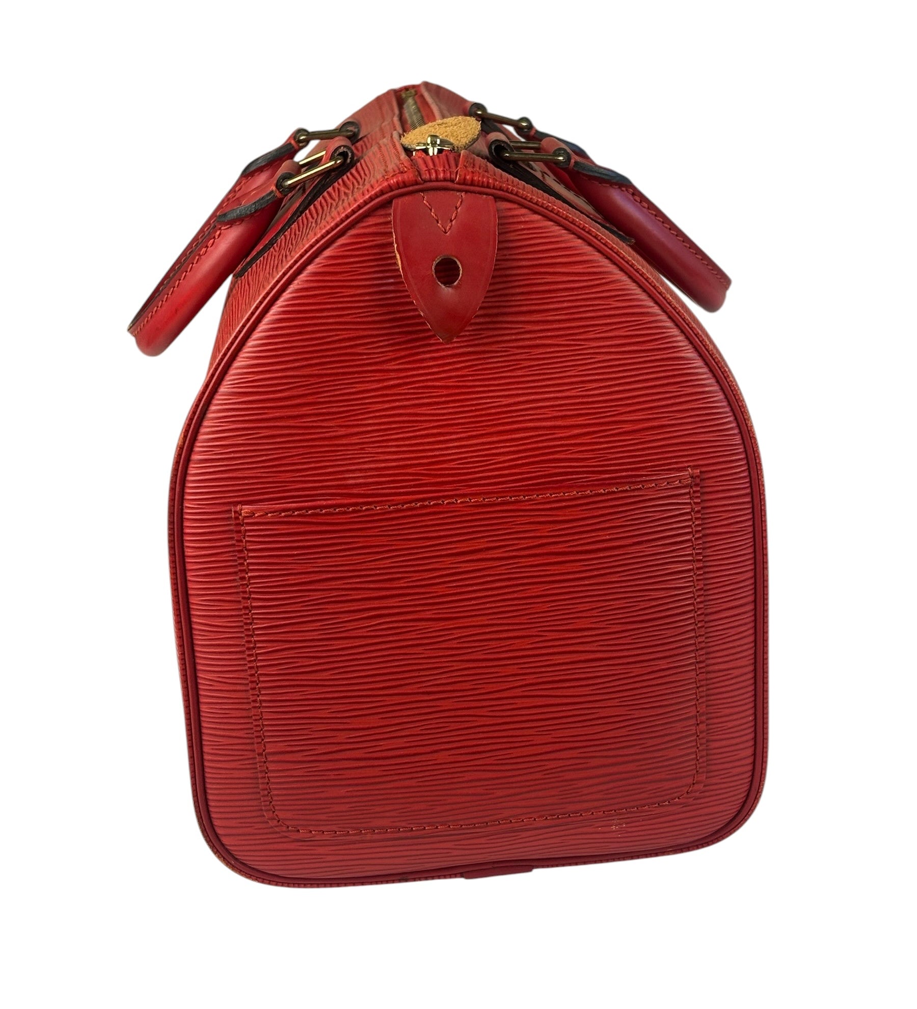 Louis Vuitton Red Epi Leather Speedy 30