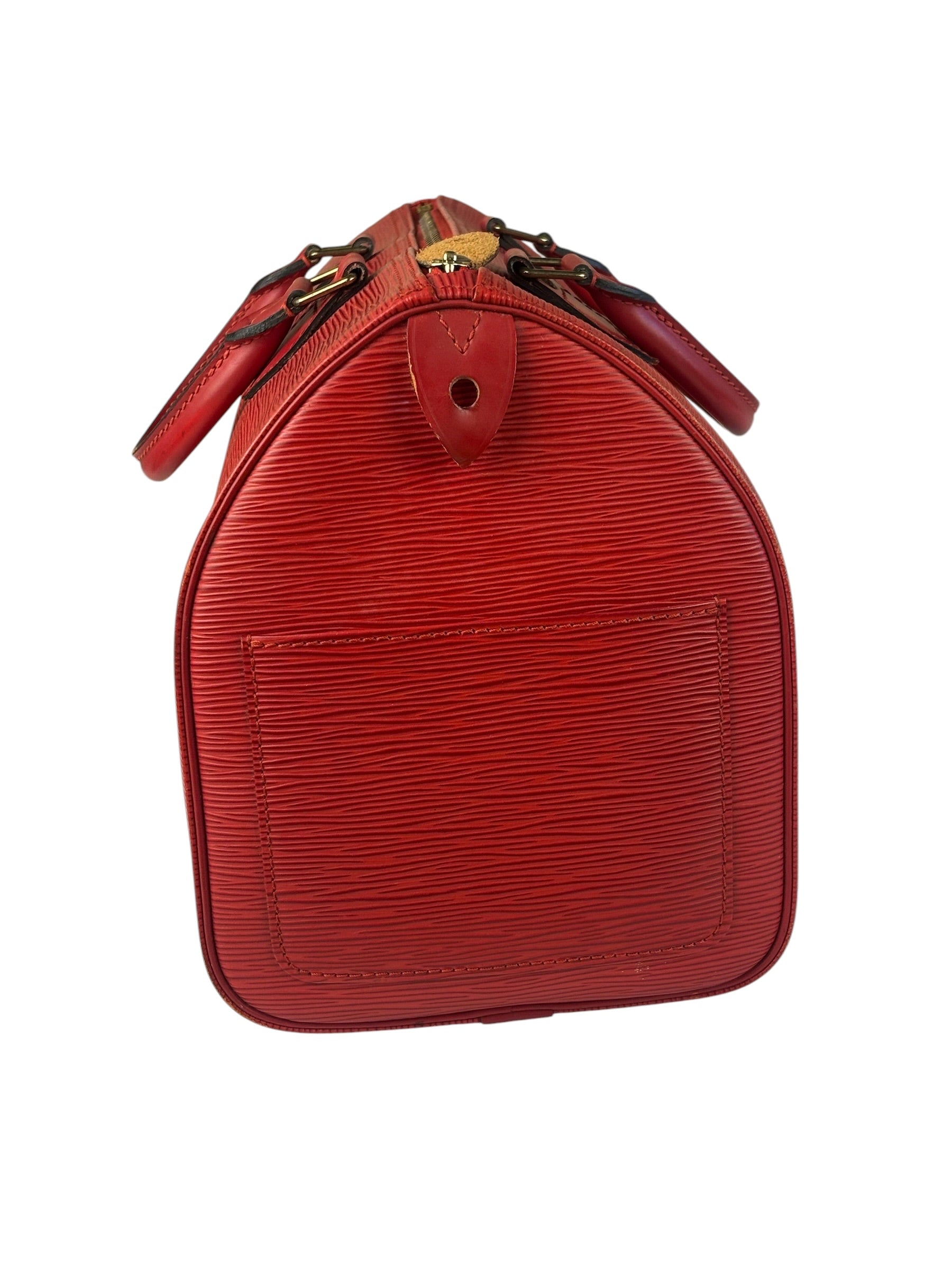 Louis Vuitton Red Epi Leather Speedy 30