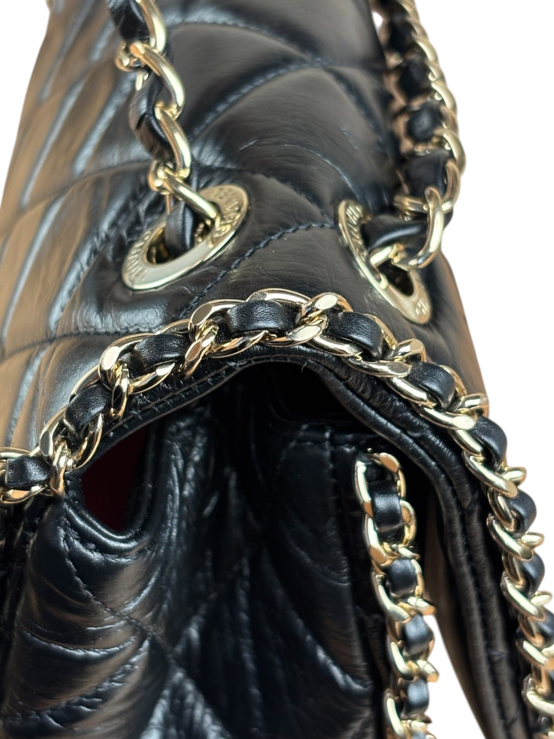 Chanel Black Quilted Leather Flap Bag 2019