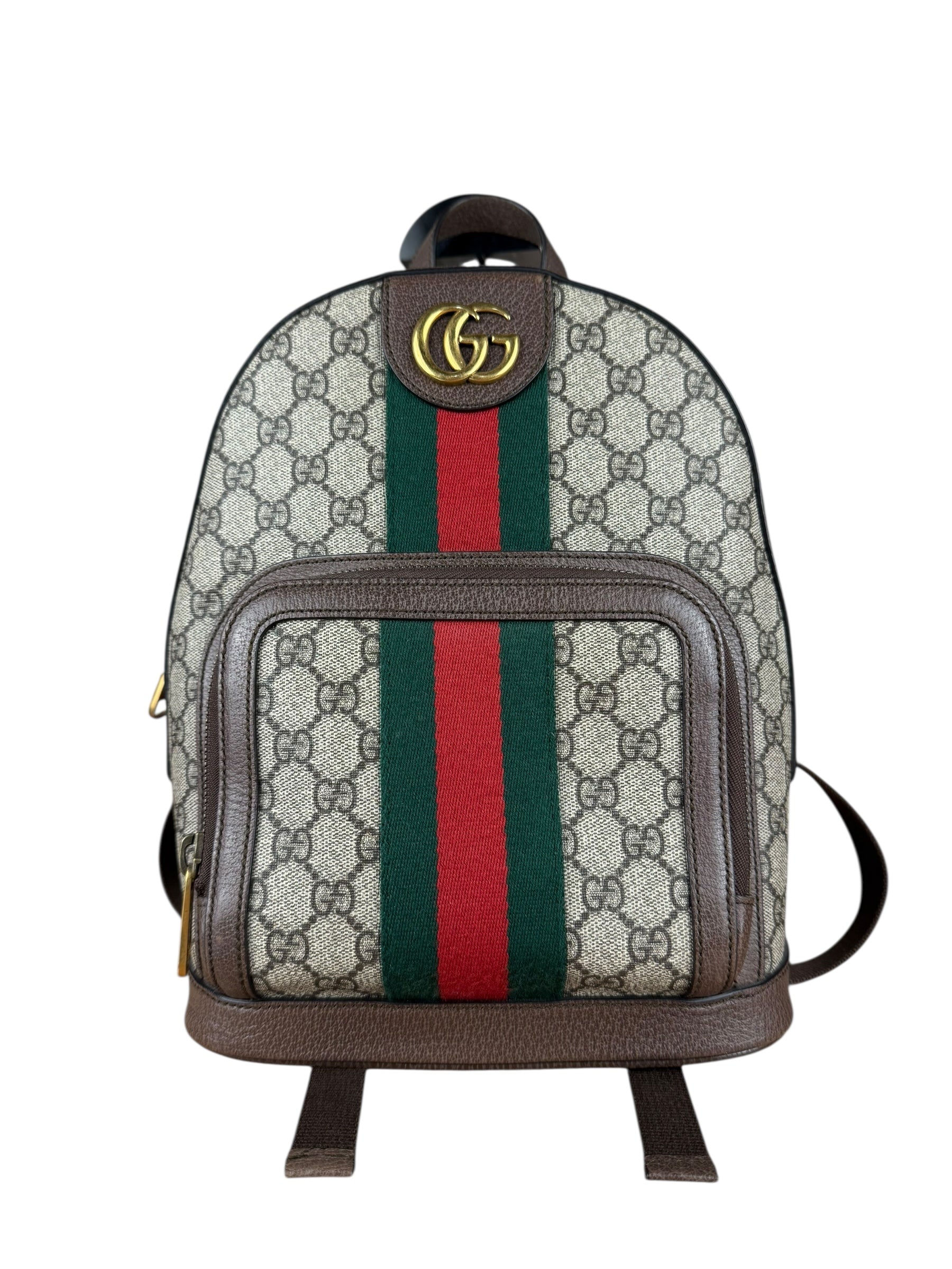 Gucci GG Ophidia Backpack Coated Canvas Small
