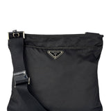 Prada Vintage Black Nylon Crossbody Bag