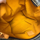 Louis Vuitton Denim/Leather Trim Monogram Neo Cabby Handbag