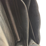 Prada Black Saffiano Leather Cahier Shoulder Bag