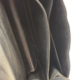 Prada Black Saffiano Leather Cahier Shoulder Bag