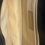 Chanel Black Leather Medium Gabrielle Flap Bag 2011