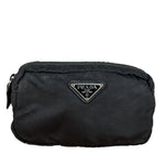 Prada Black Nylon Mini Travel Pouch