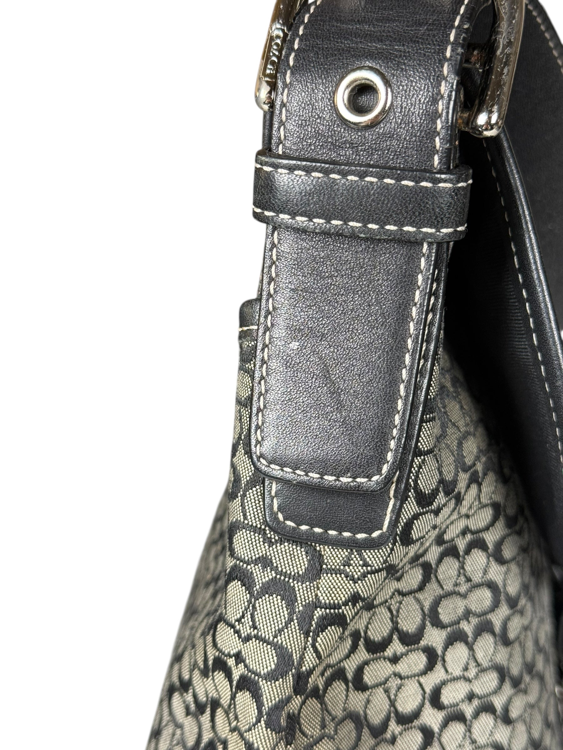 Coach Vintage Mini Anagram Buckle Crossbody