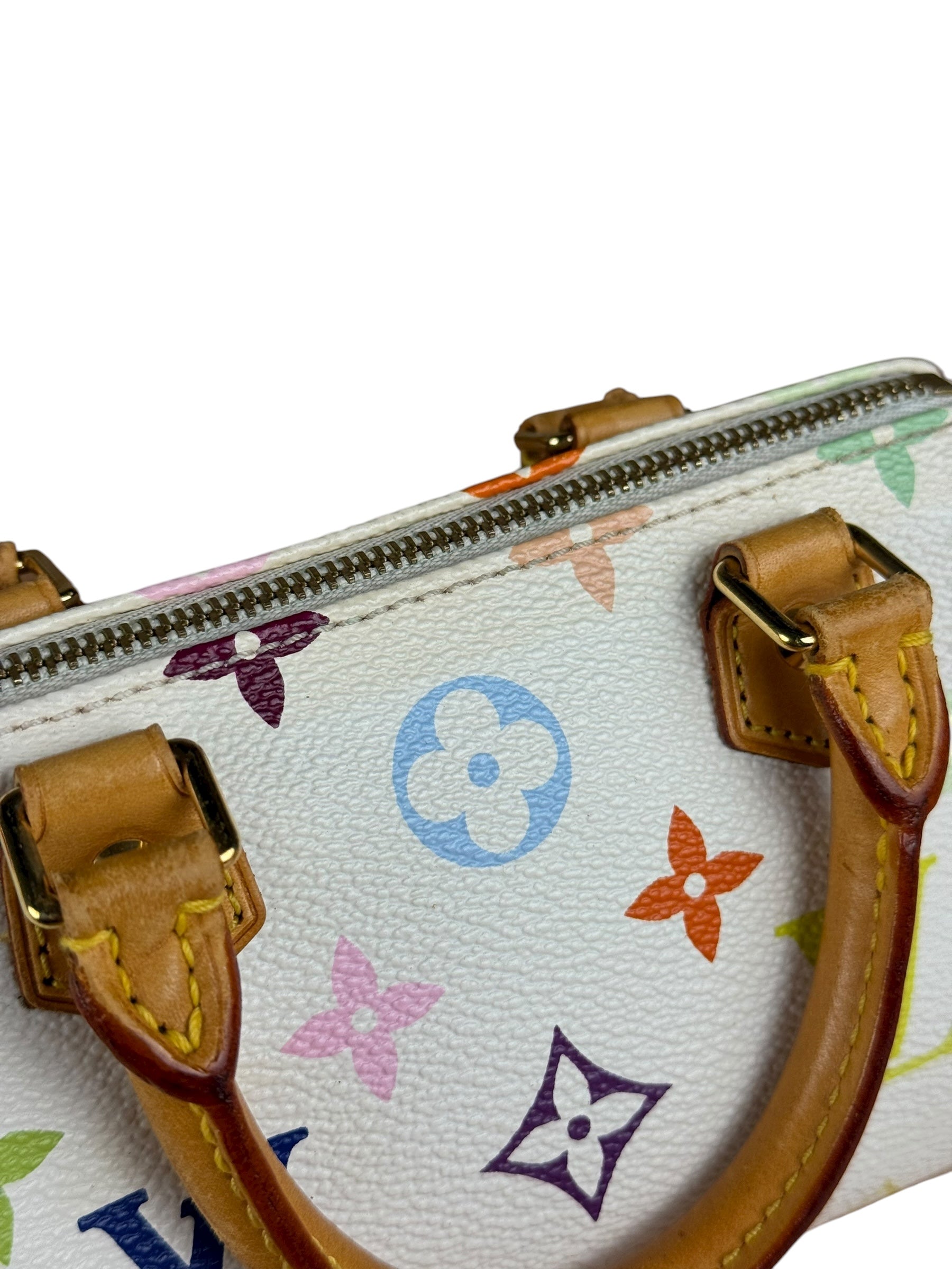 Lous Vuitton Monogram Murakami Nano Speedy