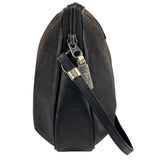 Gucci Vintage Micro GG Black Leather Shoulder Bag