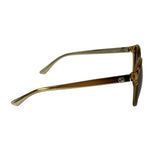 Gucci Brown Translucent GG3697/S Round-To-Oval Sunglasses