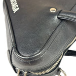 Balenciaga Black Leather Triangle Two-Way Bag
