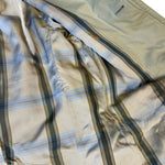 Burberry Vintage Khaki Plaid Lined Coat