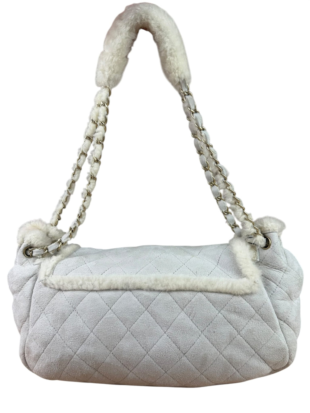 Chanel Shearling Accordion Flap Bag 2004